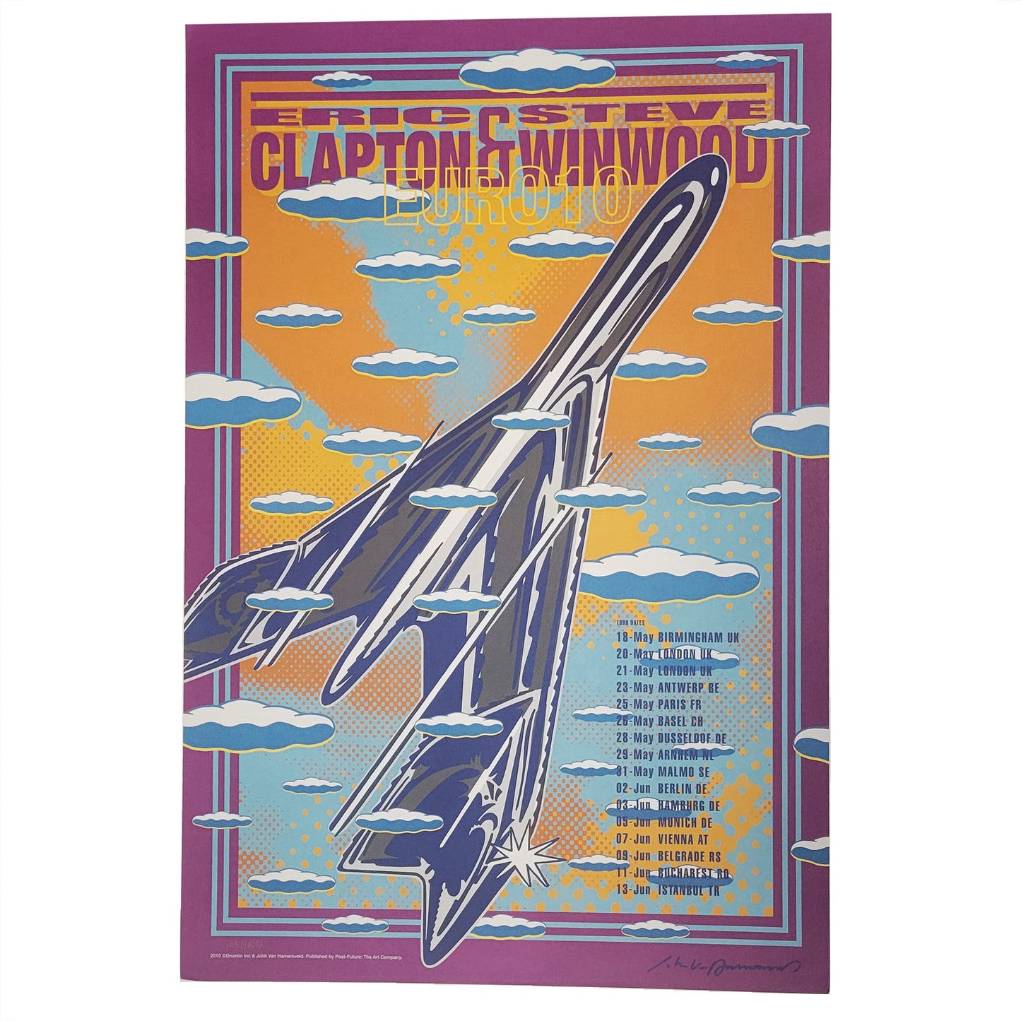 2010 Clapton/Winwood Poster
