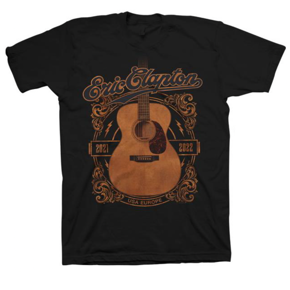 エリッククラプトン martin マーチン Tシャツ 2023 武道館 Martin Guitar 2022 Tour Tee – Eric Clapton