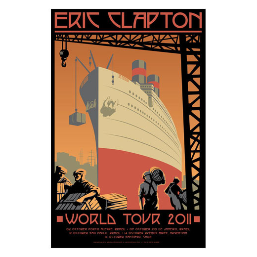 World Tour "Travel" Poster - Ship 2011