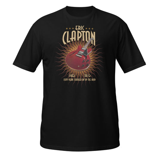 Eric Clapton - 50 Years - Further on up the road - Short-Sleeve Unisex T-Shirt