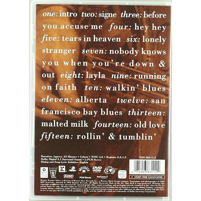 Unplugged Live DVD