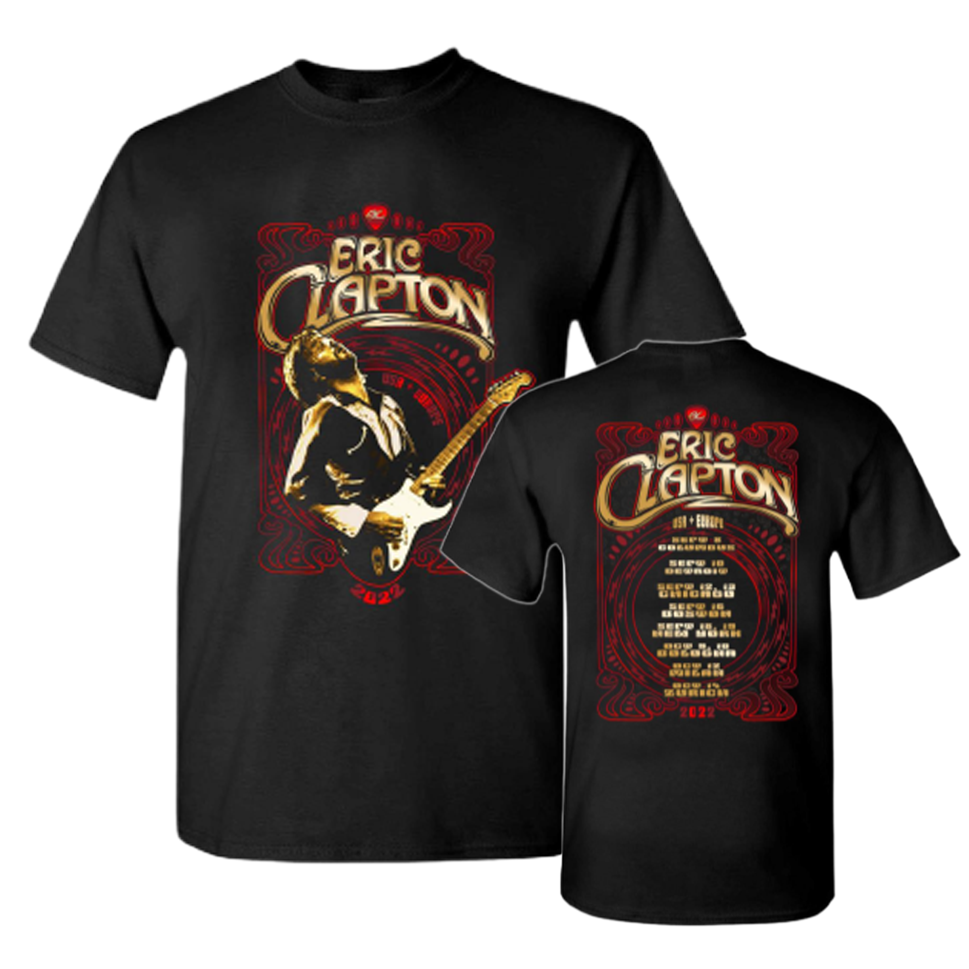 ミュージシャン ERIC CLAPTON 30th Anniversary T-shirt XL ミュージシャン ERIC CLAPTON 30th Anniversary T-shirt XL Lee