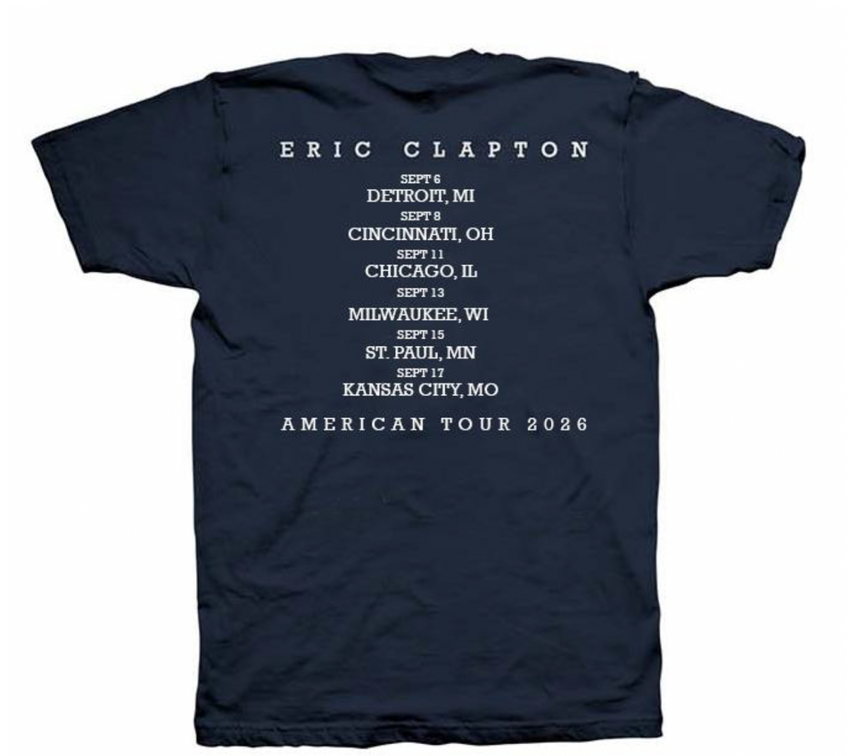 Slowhand 2026 Tour Tee