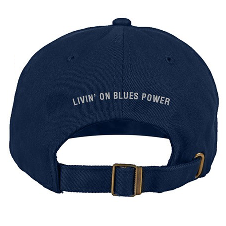 Living on Blues Power Navy Cap