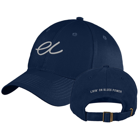 Living on Blues Power Navy Cap