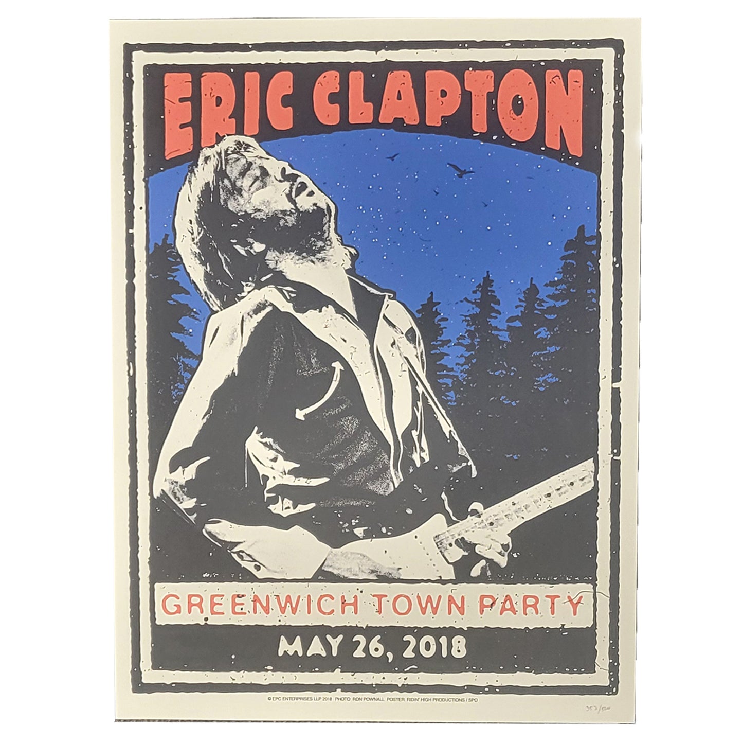 Greenwich Town Party 2018 Poster