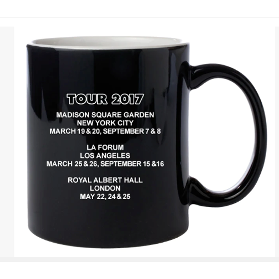 Eric Clapton 2017 Tour Ceramic Mug