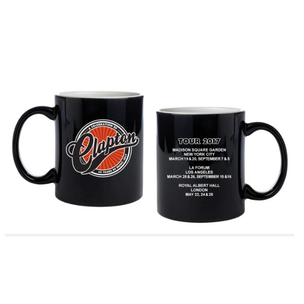 Eric Clapton 2017 Tour Ceramic Mug