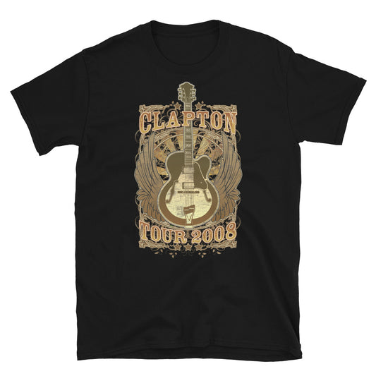 Clapton Tour 2008 - Short-Sleeve Unisex T-Shirt